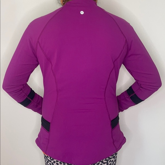 Bliss Jacket Reversible Black/ Regal Plum Mesh - Picture 11 of 15
